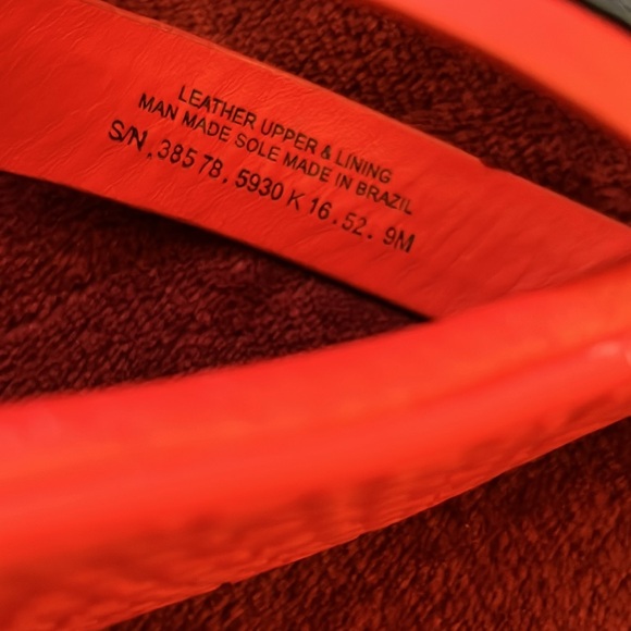 Tory Burch Maritime stripped leather sandals - Picture 4 of 6